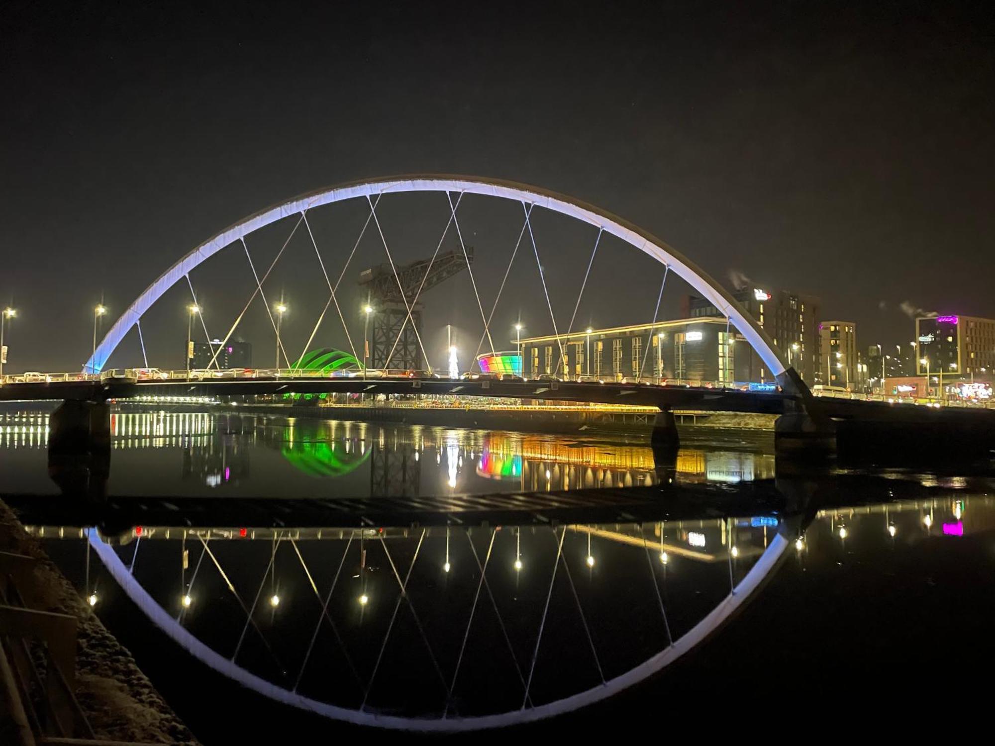 Glasgow Secc Hydro River View 외부 사진